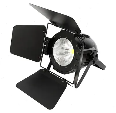 Produktbild von LED Bühnenleuchte - COB PAR Wash - Zwei-in-Eins - Torblende - DMX 512 - Leistung 180 W - AC 110–220 V - Schwarz