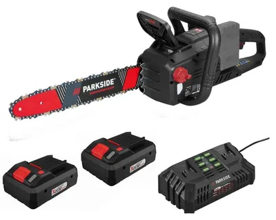 Produktbild von PARKSIDE PERFORMANCE 40V Kettensäge PPKSA 40 Li C3 mit Smart Akku 4.0 Ah und Ladegerät