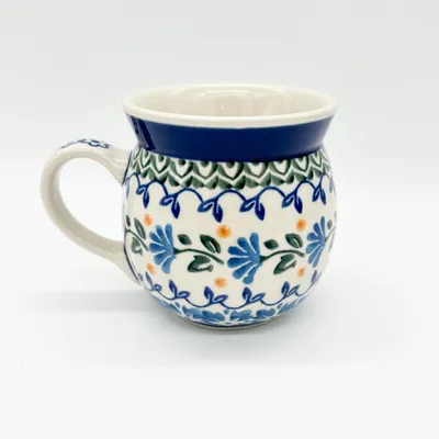 Produktbild von Becher Handgefertigte Bunzlauer Keramik Tasse, Becher 200 ml