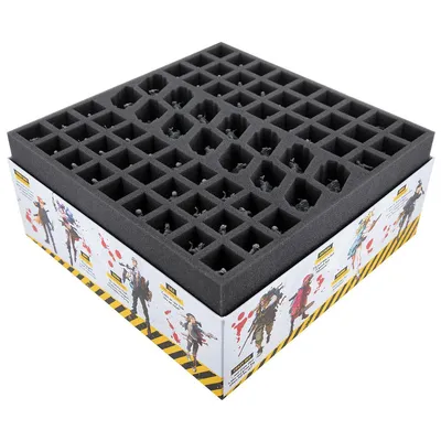 Produktbild von Feldherr Sortiereinsatz / Schaumstoff-Set für Zombicide: 2.Edition Box