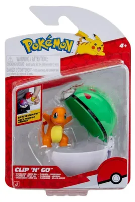 Produktbild von Pokemon Charmander With Friend Ball Figur Mehrfarbig Mehrfarbig One Size