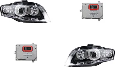 Produktbild von Scheinwerfer passend für Audi A4 8E 04-08 D1S Set Links Rechts Steuergerät 8E0907391B 8E0941029BM 8E0941003BM 8E0941030BM 8E0941004BM Johns