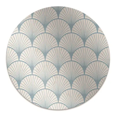 Obrázok produktu pre Okrúhla Podlahová ochranná podložka - Ochranná podložka pod stoličku - Podlahová podložka - 140x100 cm - Retro