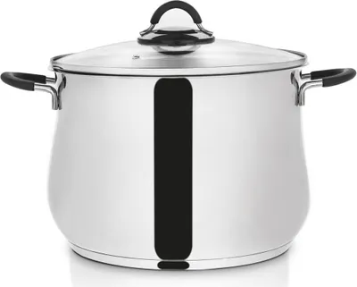 Produktbild von Orion Stahltopf Kochtopf mit Deckel DALIE 26 cm 10,6l für Gasherd Induktion
