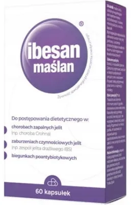Zdjęcie produktu dla Ibesan Maślan, 60 kapsułek