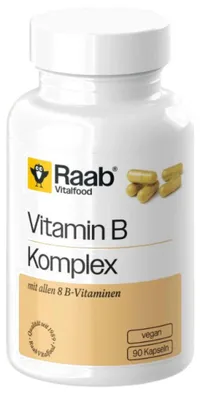 Immagine prodotto di Raab Vitalfood, Capsule di Complesso di Vitamine del Gruppo B, 41,4g