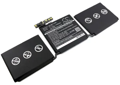 Produktbild von Akku für Apple Macbook Pro 13 2016, Apple A1708 (äqu. Apple 0-00946), 4700 mAh