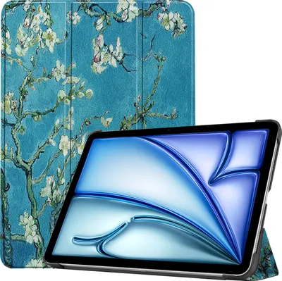 Produktbild von Smart Cover Hülle für Apple iPad Air 10.9 2020/2022 4/5 Generation iPad Air 11 2024 M2 11 Zoll Schutzhülle Flip Case aufstellbare Tasche Bookstyle Design