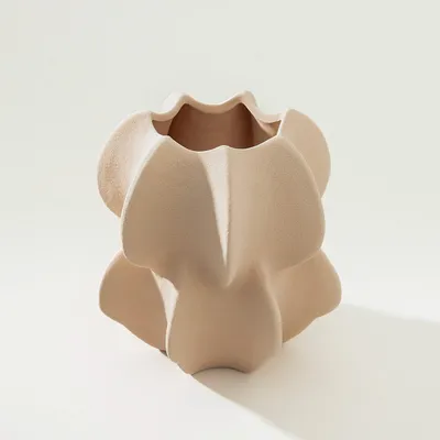Zdjęcie produktu dla Wazon kamionkowy Petal Pink II 15x17 cm