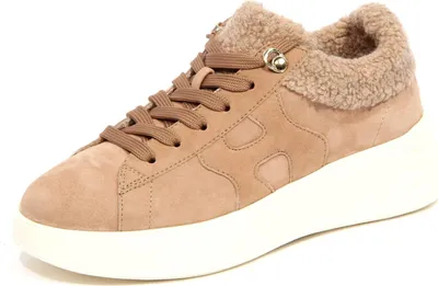 Produktbild von H8077 sneaker donna HOGAN REBEL Frau Wildleder/Eco-Pelz Schuhe