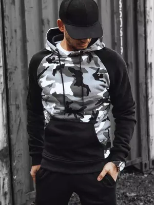 Produktbild von Dstreet Herren-Kapuzenpullover mit Kapuze Neika hellgrau M