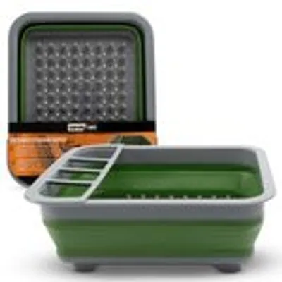 Produktbild von Abtropfgestell Faltbar Faltbarer Geschirrabtropfer Outdoor Camping Geschirr