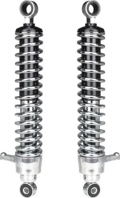 Image de Amortisseur de ressort 380mm chromé pour MZ ETZ TS ES 125 150 - Pièce détachée de Citomerx