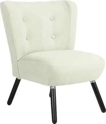 Produktbild von Max Winzer Sessel Neele - Flachgewebe weiß - Maße: 69 x 68 x 80 cm
