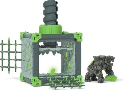 Image de Figurine BattleCave Marteleur de pierre, SCHLEICH 42734 Eldrador, Jouet pour enfants dès 4 ans