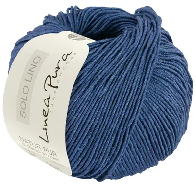 Produktbild von Lana Grossa - Solo Lino 0076 blau