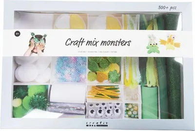 Produktbild von Creativ Company 54459, Bastelset für Kinder, Mehrfarbig