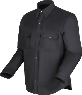 Image de Modeka Colden chemise de moto, noir, S