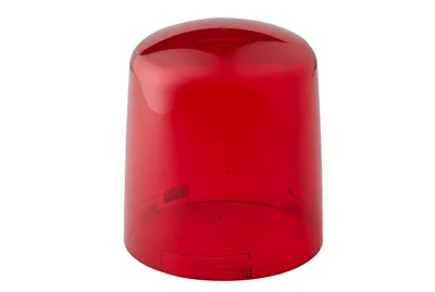 Produktbild von Lichtscheibe Rundumkennleuchte rot HELLA passend für LIEBHERR
