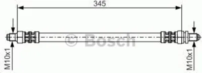 Produktbild von Bosch Bremsschlauch  1 987 476 176