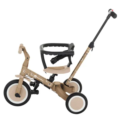 Produktbild von PETITE&MARS Multifunktionales 5-in-1-Dreirad Turbo * Fahrrad * Dreirad * Laufrad * Rutschauto * Lauflernfahrzeug (Lamas-Beige - Limitiert)