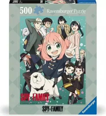 Zdjęcie produktu dla Ravensburger Spy X Family, 500 szt., Fantastyka, 12 lat(a)