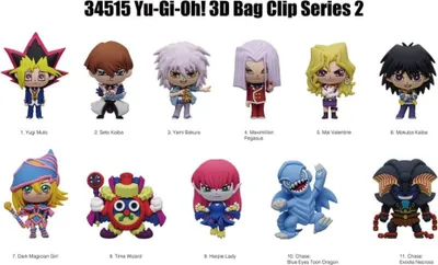 Immagine prodotto di Yu-Gi-Oh PVC Portachiavi Serie 2 Espositore (24)