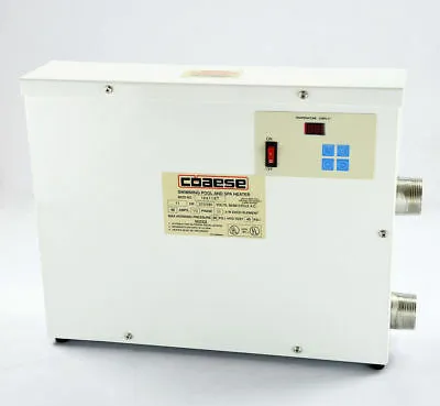 Produktbild von Elektrischer Warmwasserbereiter Thermostat Schwimmbad SPA Wannenheizung Digital,220V 5.5KW