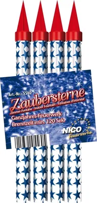Produktbild von 4 Traumsterne groß 100 Sekunden Brenndauer
