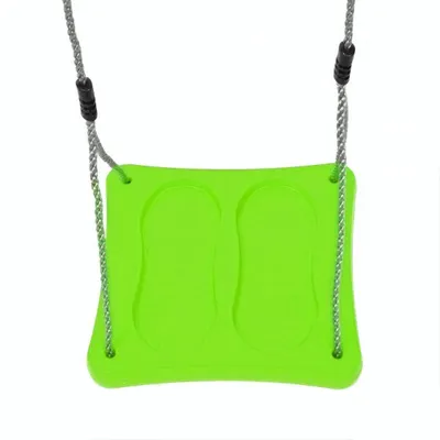 Image de balançoire à pied 35 x 35 cm plastique calcaire