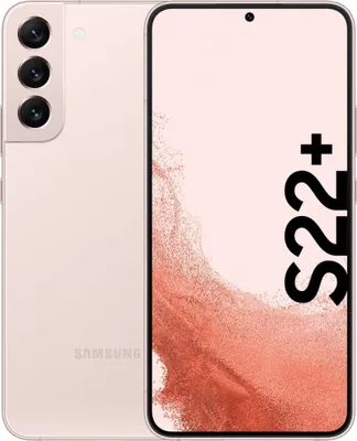 Produktbild von SAMSUNG Galaxy S22+ Dual-SIM-Smartphone pink-gold 128 GB