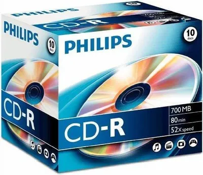 Immagine prodotto di Philips 8710895778176 CD vergine CD-R 700 MB 52x 10 pz