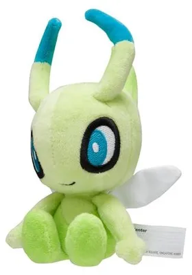 Produktbild von Pokemon Celebi Kuscheltier - 13 cm Plüschtier Celebi