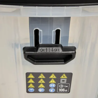 Productafbeelding van Elektrische houtsnipperaar 3000W, 45mm, model KD5212