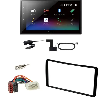 Produktbild von Pioneer DMH-A340DAB Bluetooth MP3 USB Bluetooth Einbauset für Suzuki Jimny FJ