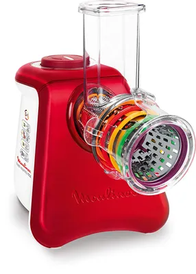 Produktbild von Moulinex DJ812510, Rot, Transparent, Weiß, 260 W, 200 mm, 340 mm, 300 mm, 1,76 kg