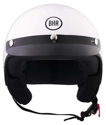 Produktbild von BHR 839, Demi-Jet Helm ECE 22.06, Scooter-Helm mit Frontbelüftung & mikrometrischem Verschluss, Weiß, M