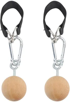 Produktbild von Holz-Optrekbalarmstrainingssatz, Set für Heimfitness, tragbares Fitnessgerät, 15,17 Oz