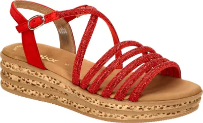 Produktbild von Gabor Plateau Sandaletten Damen 31393931353033 Rot 38 EU
