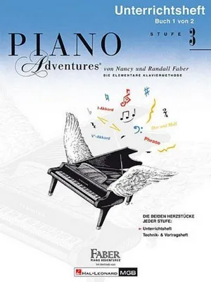 Produktbild von Piano Adventures Unterrichtsheft 3