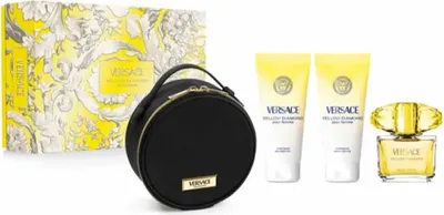 Imagen del producto de Versace Yellow Diamond Eau de Toilette, set de 4 artículos, 90 ml