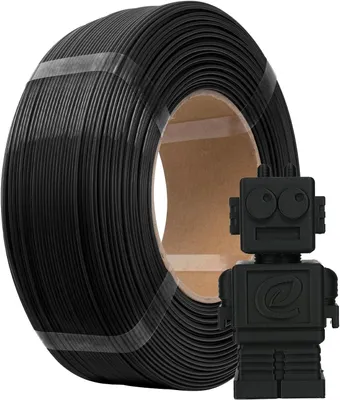 Productafbeelding van PLA Navulfilament 1,75mm - Spoolless 3D Printing Filament 1kg Zwart