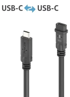 Immagine prodotto di PureLink PureInstall MicroX4, 0,5 m, USB C, USB C, USB4 Gen 2x2, 20 Gbit/s, nero