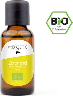 Produktbild von NeoOrganic BIO Zitronenöl - 100% naturreines ätherisches Öl – 30ml