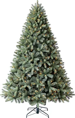 Productafbeelding van Evergreen kunstkerstboom "Vermont Fichte", 240 cm, met lichtketting