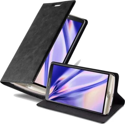 Image de Cadorabo Housse pour LG G3 Housse en noir Housse pour portable Etui Case Cover Fermeture magnétique
