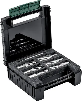 Obrázok produktu pre Sada jadrových vrtákov HSS 6 ks. 30 mm pracovná dĺžka. Zváranie