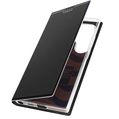 Produktbild von Dux Ducis Skin Pro Case Für Samsung S24 Ultra Mit Klappe - Schwarz
