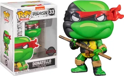 Image de Figurine Funko POP Teenage Mutant ninja Turtles 33 Donatello Special Edition