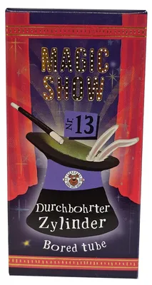 Zdjęcie produktu dla TRENDHAUS 957771, Magiczny Pokaz nr 13 [Cylinder z otworami], Niesamowite sztuczki magiczne dla dzieci od 6 roku życia. Zawiera filmy instruktażowe online